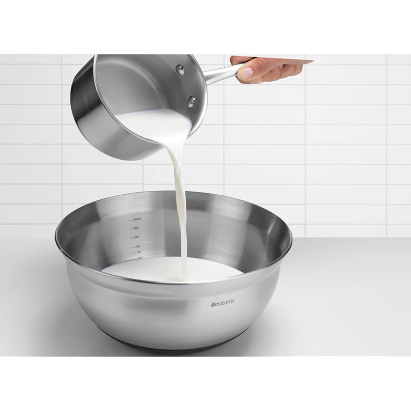 کاسه میکس استیل 3 لیتر برابانتیا