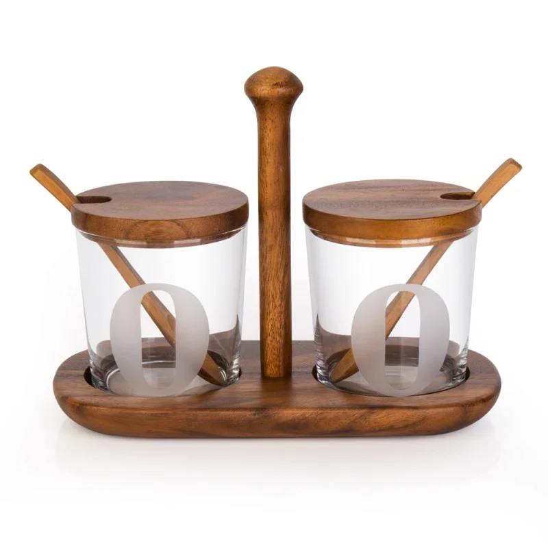 سِت جای ادویه 2تایی بنتاتی مدل فندق