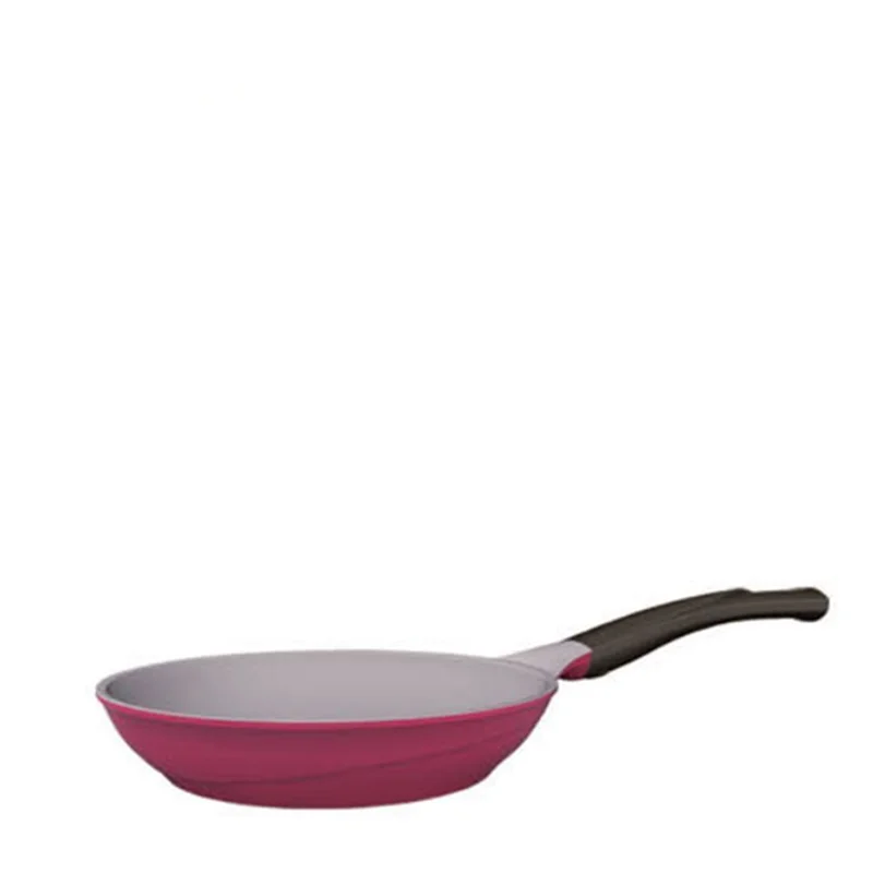 تابه تک دسته مدل چف تاپف سرخابی گلس لاک