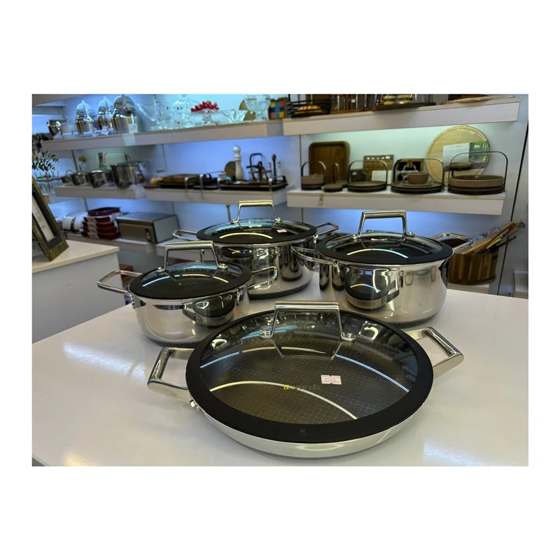 سرویس ۸پارچه استیل لیزری نومر